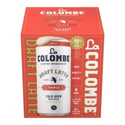La Colombe Triple Draft Latte - 4pk/9 fl oz Cans