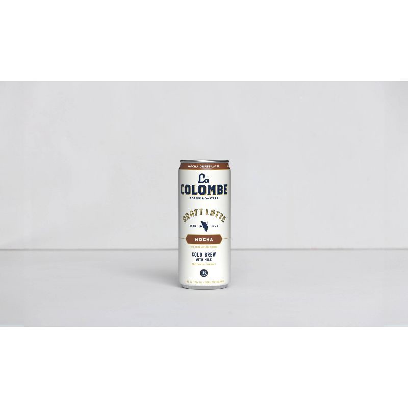 slide 8 of 12, La Colombe Mocha Draft Latte - 4pk/9 fl oz Cans, 4 ct; 9 fl oz