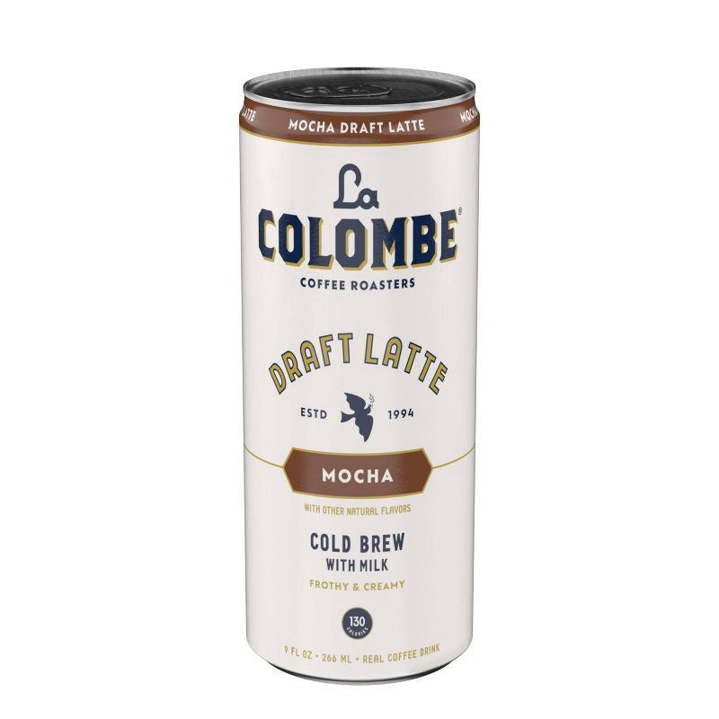 slide 9 of 12, La Colombe Mocha Draft Latte - 4pk/9 fl oz Cans, 4 ct; 9 fl oz