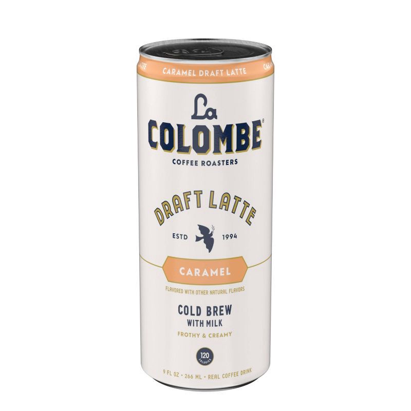 slide 9 of 11, La Colombe Caramel Draft Latte - 4pk/9 fl oz Cans, 4 ct; 9 fl oz