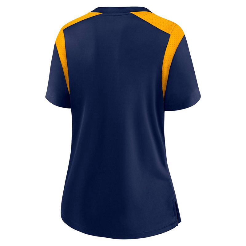 slide 3 of 3, NCAA West Virginia Mountaineers Women's Jersey T-Shirt - XL, 1 ct