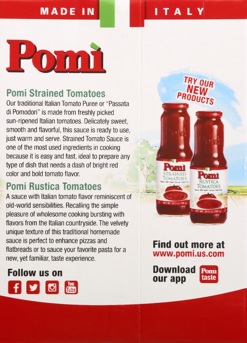 slide 5 of 13, Pomi Pomì Strained Tomatoes, 26.46 oz