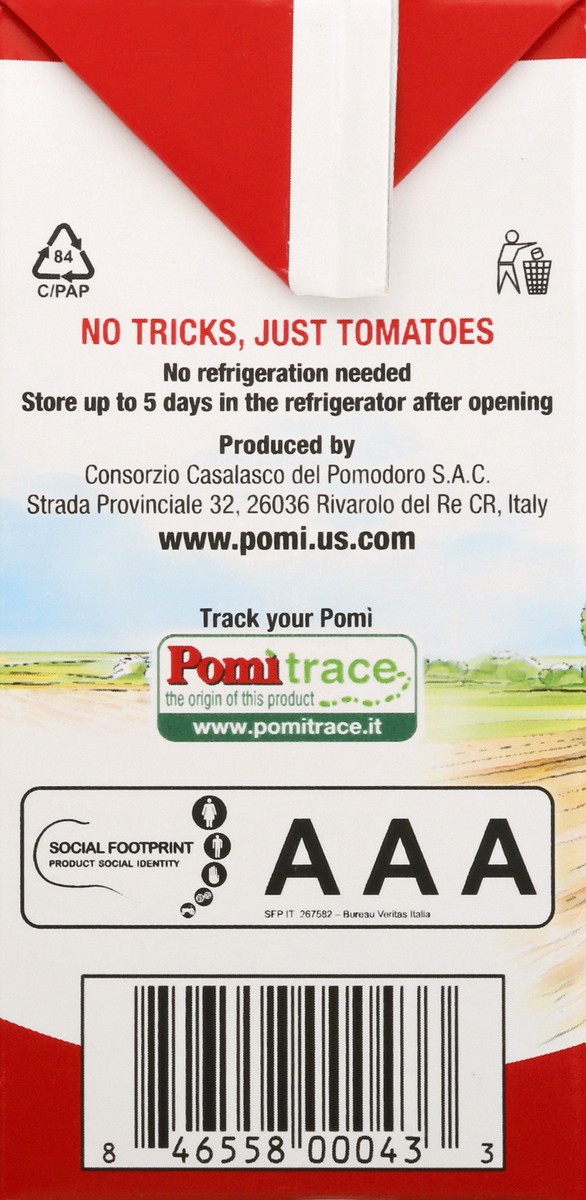 slide 6 of 13, Pomi Pomì Strained Tomatoes, 26.46 oz