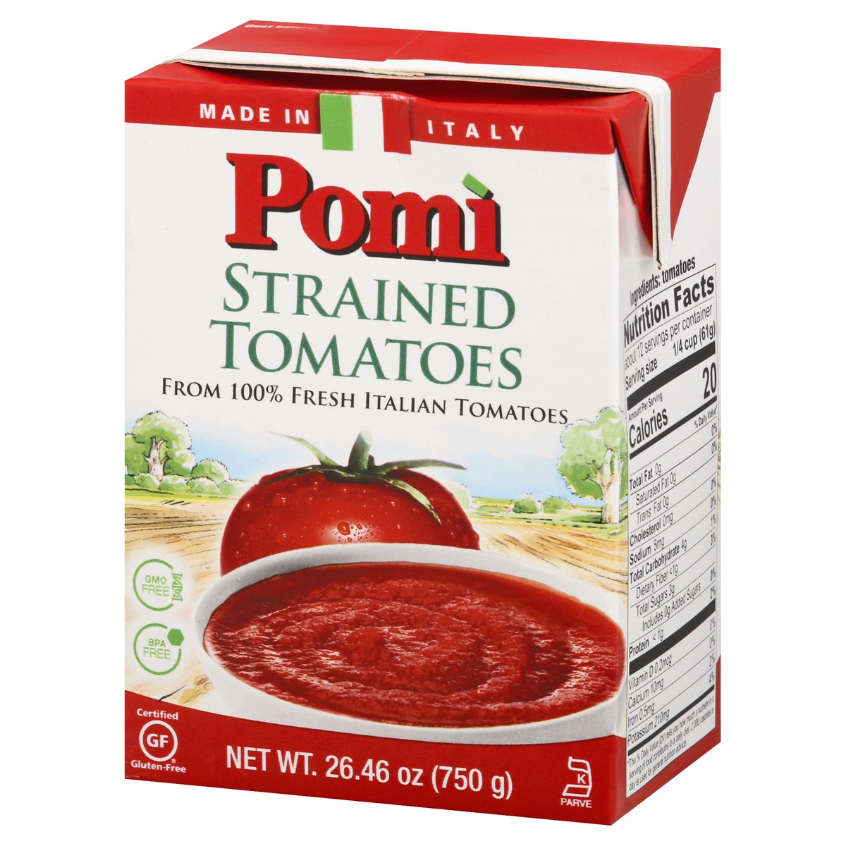 slide 9 of 13, Pomi Pomì Strained Tomatoes, 26.46 oz