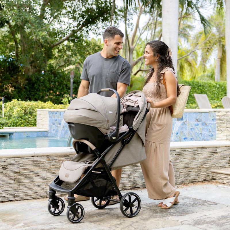 slide 5 of 5, Joie Nutmeg Travel System with Mint Infant Car Seat - Maple, 1 ct