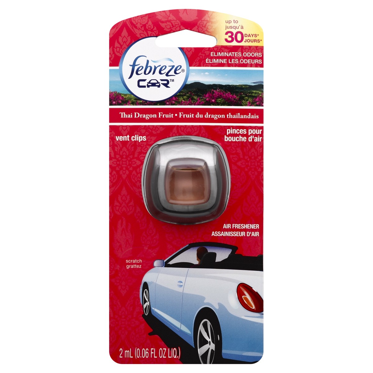 slide 3 of 3, Febreze Air Freshener 0.06 oz, 1 ct