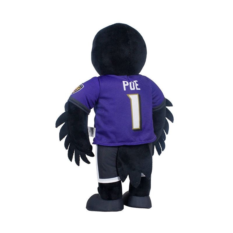 slide 3 of 3, NFL Baltimore Ravens Stuffed Mascot: Polyester Animal Figure, 14" Height, 1 ct