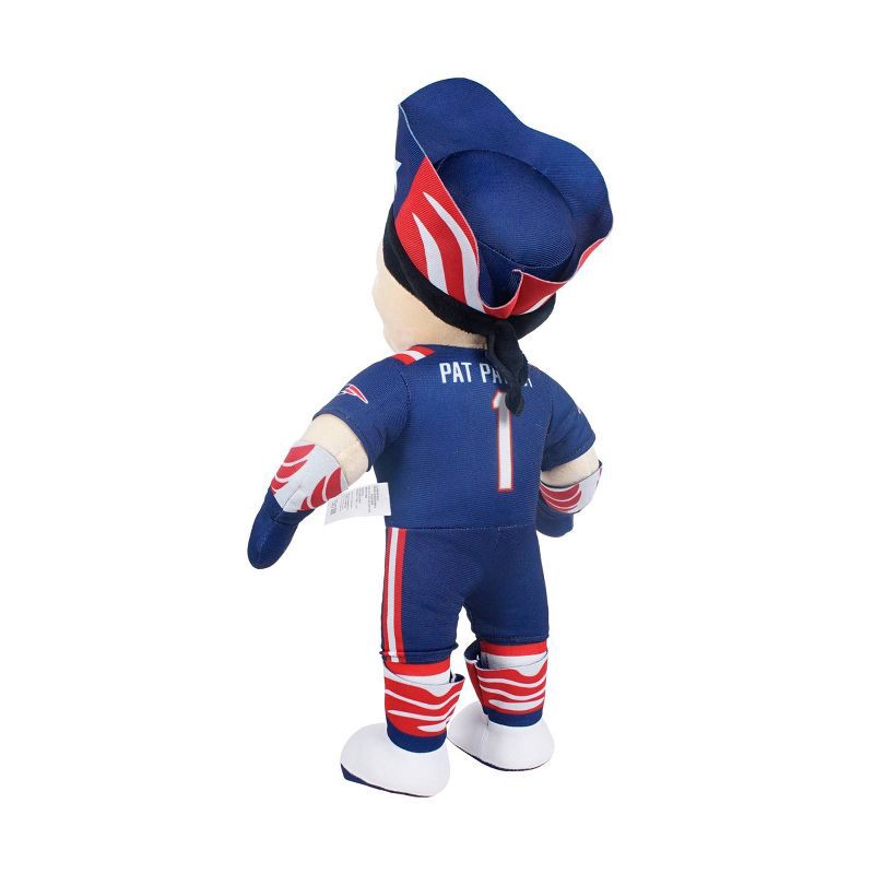 slide 3 of 3, NFL New England Patriots Stuffed Mascot: Polyester Animal Figure, 14" Height, 1 ct