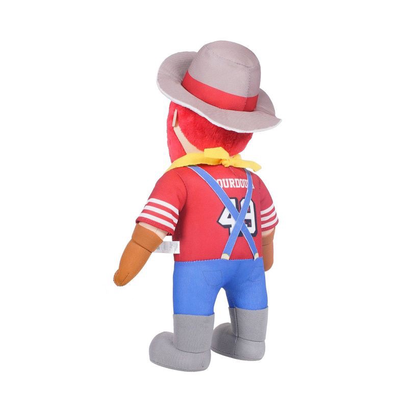 slide 3 of 3, NFL San Francisco 49ers Stuffed Mascot: Polyester Animal Figure, 14" Height, 1 ct