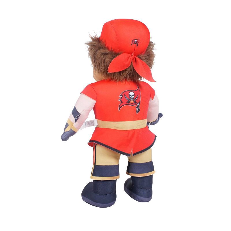 slide 3 of 3, NFL Tampa Bay Buccaneers Stuffed Mascot: Polyester Animal Figure, 14" Height, 1 ct