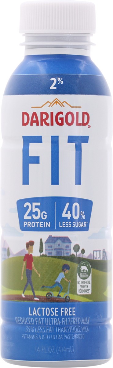 slide 6 of 9, Darigold Fit Reduced Fat Ultra-Filtered Milk 14 fl oz Bottle, 14 oz