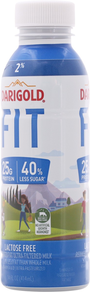 slide 7 of 9, Darigold Fit Reduced Fat Ultra-Filtered Milk 14 fl oz Bottle, 14 oz