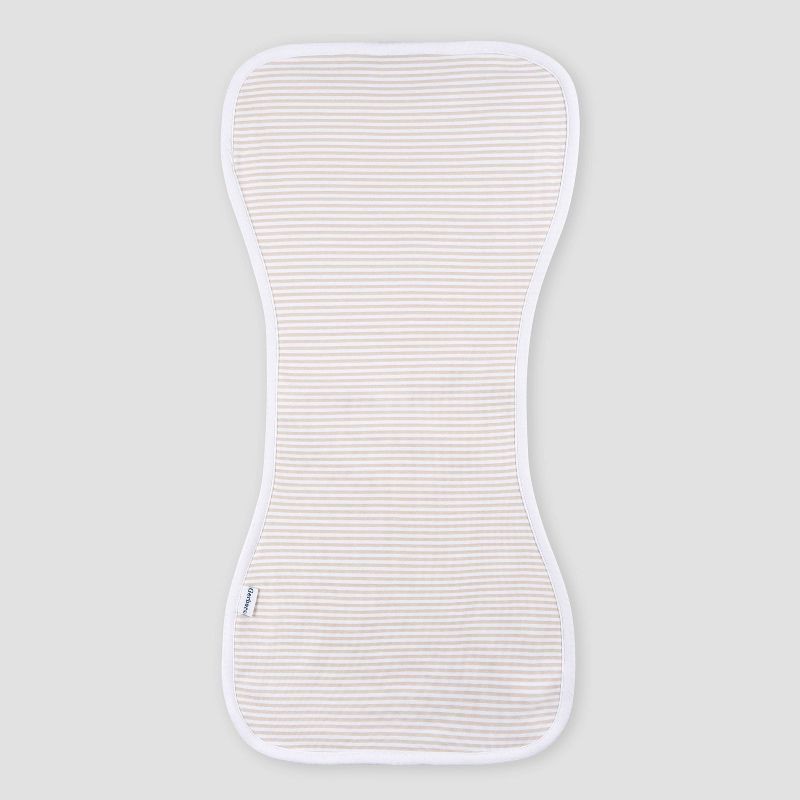 slide 3 of 8, Gerber Baby 5pk Burp Cloth - White, 5 ct