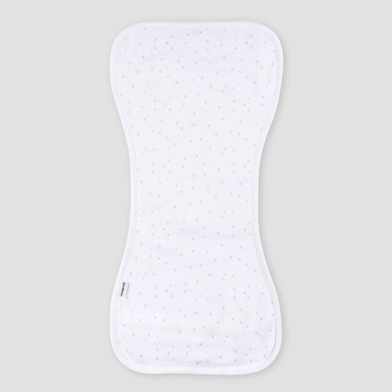 slide 5 of 8, Gerber Baby 5pk Burp Cloth - White, 5 ct