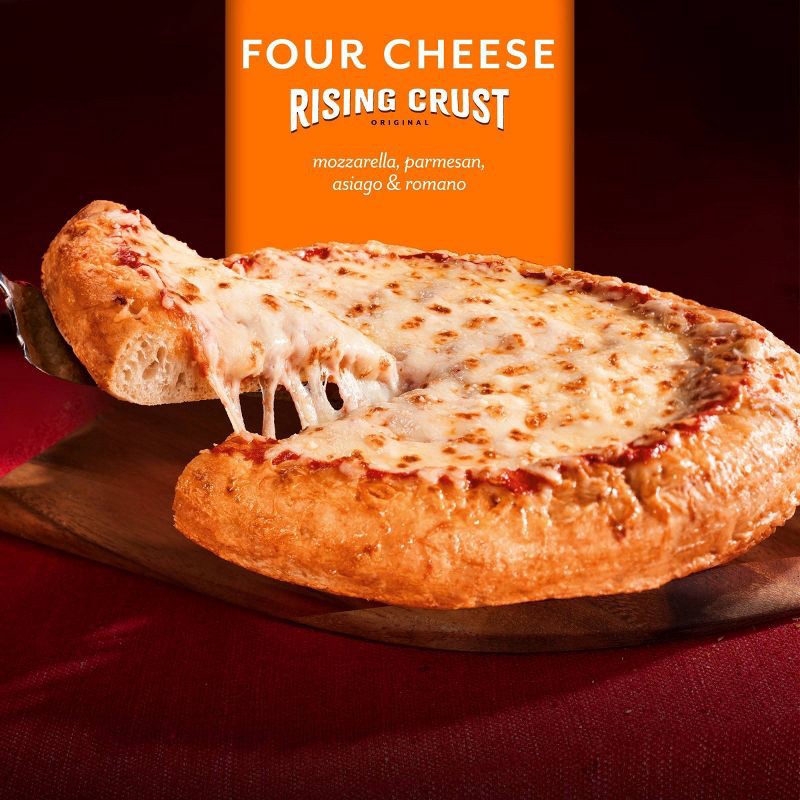 slide 3 of 8, DiGiorno Rising Crust Four Cheese Frozen Pizza - 24.6oz, 24.6 oz