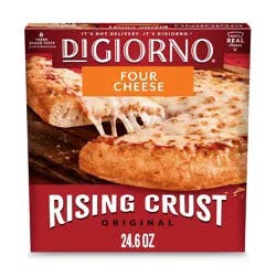 DiGiorno Rising Crust Four Cheese Frozen Pizza - 24.6oz