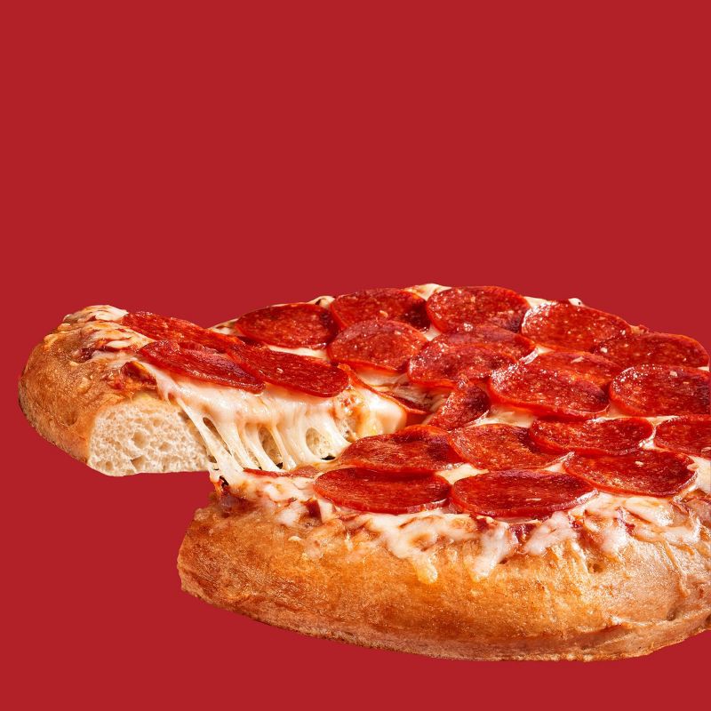 slide 2 of 11, DiGiorno Rising Crust Pepperoni Frozen Pizza - 24.7oz, 24.7 oz