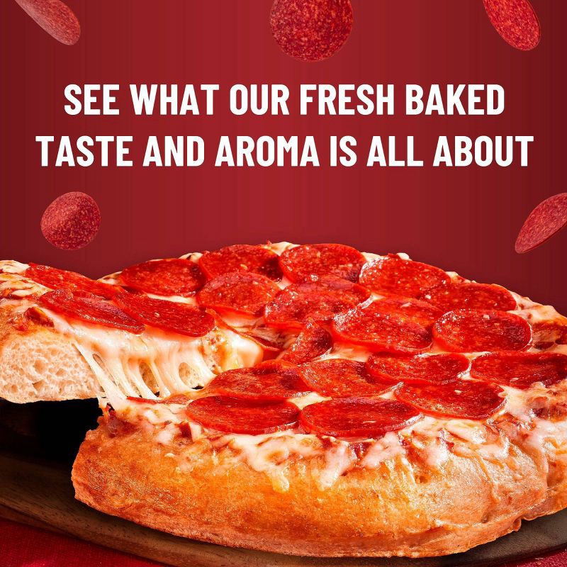 slide 4 of 8, DiGiorno Rising Crust Pepperoni Frozen Pizza - 24.7oz, 24.7 oz