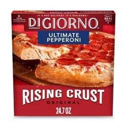 DiGiorno Rising Crust Pepperoni Frozen Pizza - 24.7oz​