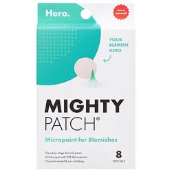 Hero Mighty Patch Micropoint Blemish 8ct Printed Inner - 8 CT