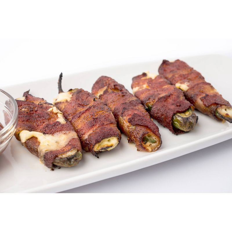 slide 2 of 3, Custom Made Meals Bacon Wrapped Brisket Jalapeño Popper - 9oz, 9 oz