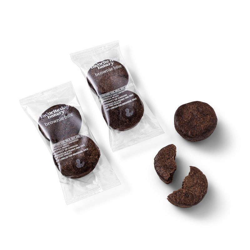 slide 2 of 3, Trick or Treat Brownie Bite Tub - 10.7oz/14ct - Favorite Day™, 10.7 oz, 14 ct