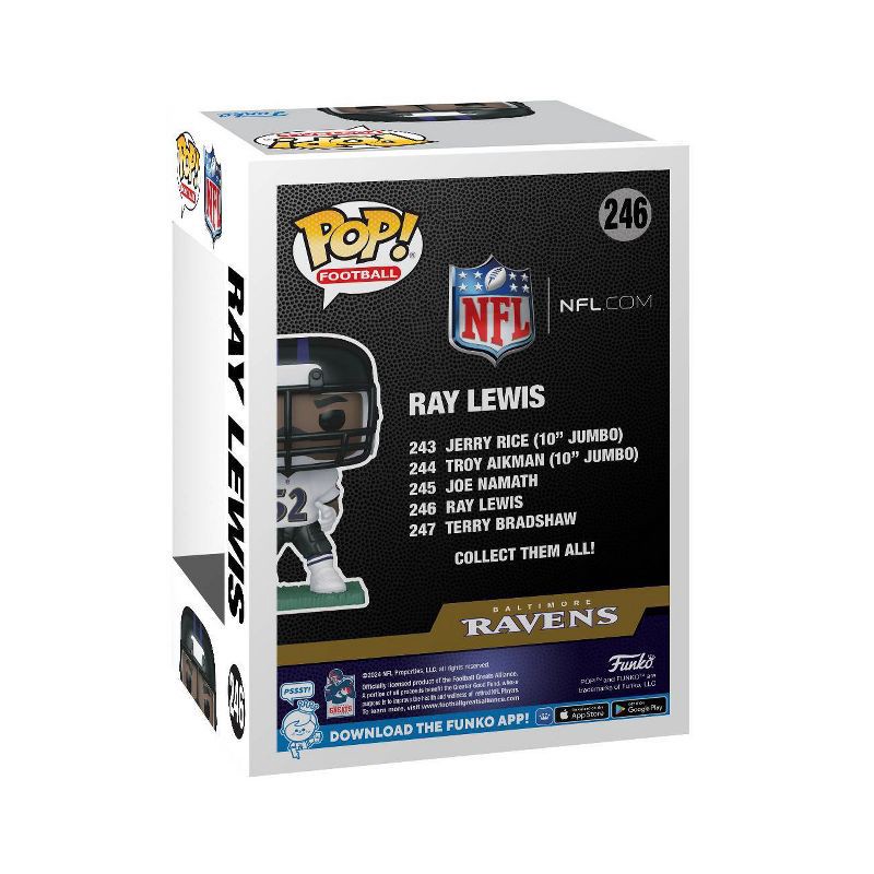 slide 3 of 3, Funko POP! NFL Legends: Baltimore Ravens - Ray Lewis, 1 ct