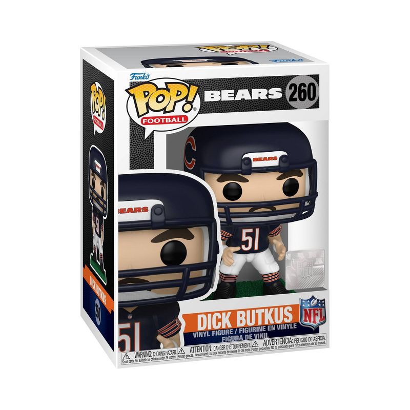 slide 1 of 3, Funko POP! NFL: Chicago Bears - Dick Butkus, 1 ct
