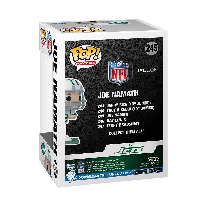 slide 3 of 3, Funko POP! NFL Legends: New York Jets - Joe Namath, 1 ct