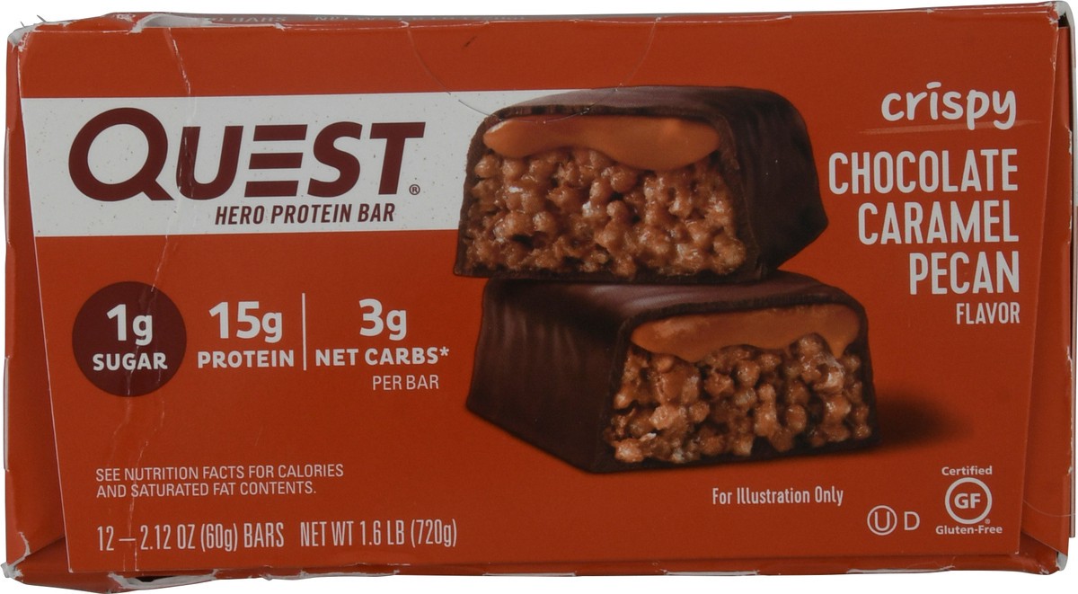 slide 4 of 9, Quest Hero Protein Bar, 12 ct