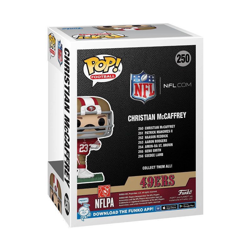 slide 2 of 3, Funko POP! NFL: San Francisco 49ers - Christian McCaffrey, 1 ct