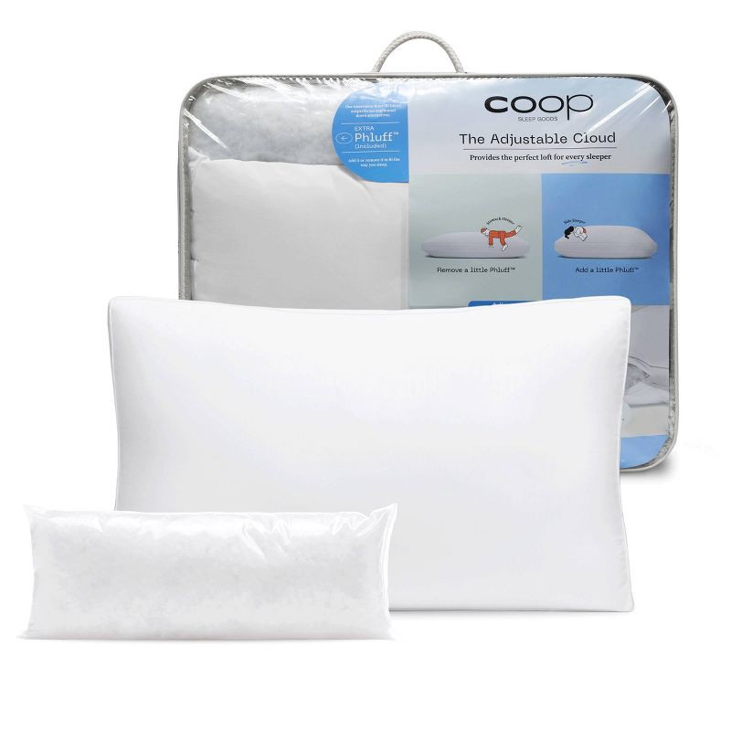 slide 1 of 5, Standard Medium Machine Washable Adjustable Cloud Pillow - Coop Home Goods, 1 ct