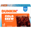 slide 14 of 19, Dunkin' Cold Brew Ground Coffee Packs (Packaging May Vary), 8.46 oz