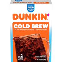 slide 11 of 19, Dunkin' Cold Brew Ground Coffee Packs (Packaging May Vary), 8.46 oz