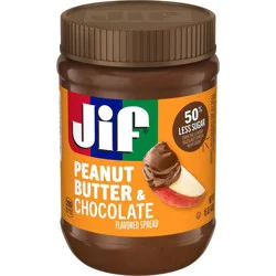 Jif Peanut Butter & Chocolate Flavored Spread - 15oz