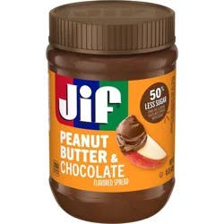 Jif Peanut Butter & Chocolate Flavored Spread - 15oz
