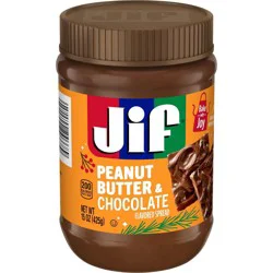 Jif Peanut Butter & Chocolate Flavored Spread - 15oz