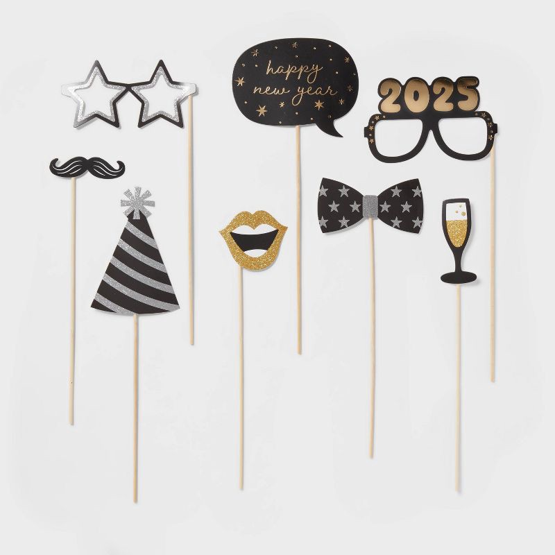 slide 1 of 3, New Years Eve Photo Prop Kit - Spritz™, 1 ct