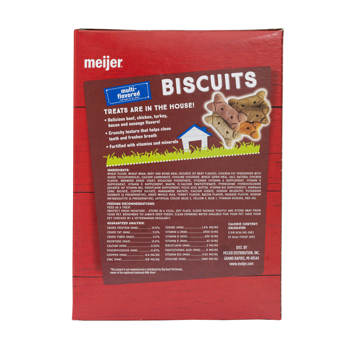 slide 5 of 5, Meijer Main Choice Multi-Flavored Biscuits, 24 oz