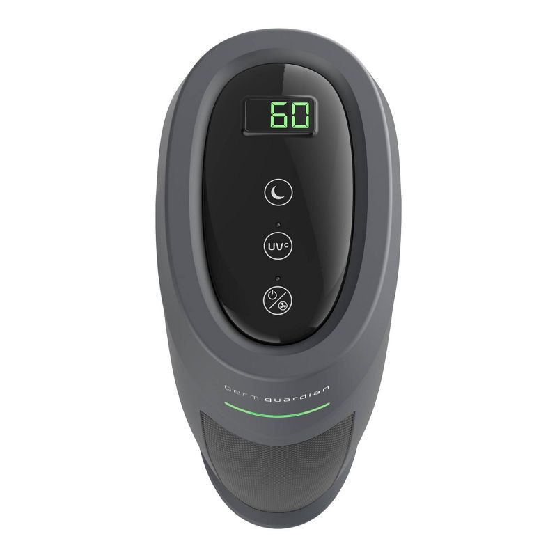 slide 14 of 16, Germ Guardian GermGuardian Intelligent 22in Tower Air Purifier HEPA Filter UV-C Intellisense with AQI: UV Light Sanitizer, 500-800 sq. ft. Coverage, 1 ct