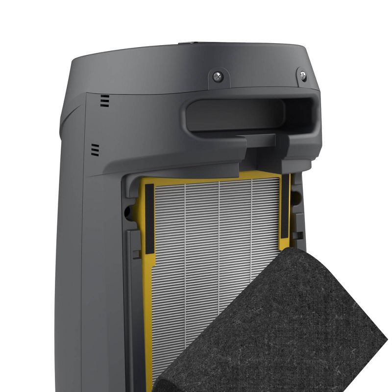 slide 11 of 16, Germ Guardian GermGuardian Intelligent 22in Tower Air Purifier HEPA Filter UV-C Intellisense with AQI: UV Light Sanitizer, 500-800 sq. ft. Coverage, 1 ct