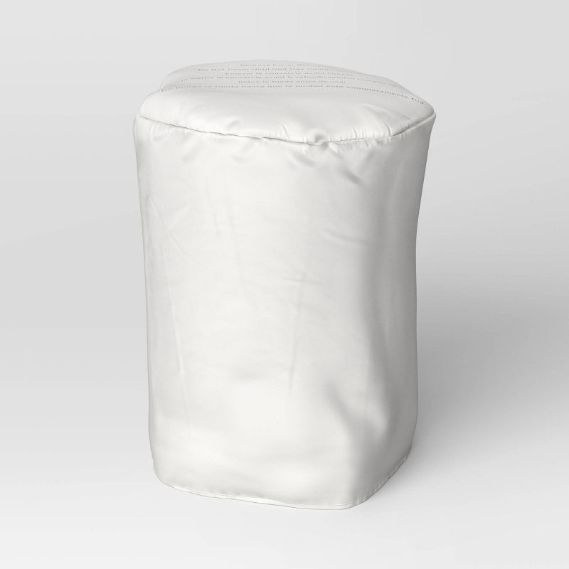 slide 4 of 5, 1lb Round Column Fire Pit Gray - Room Essentials™, 1 lb