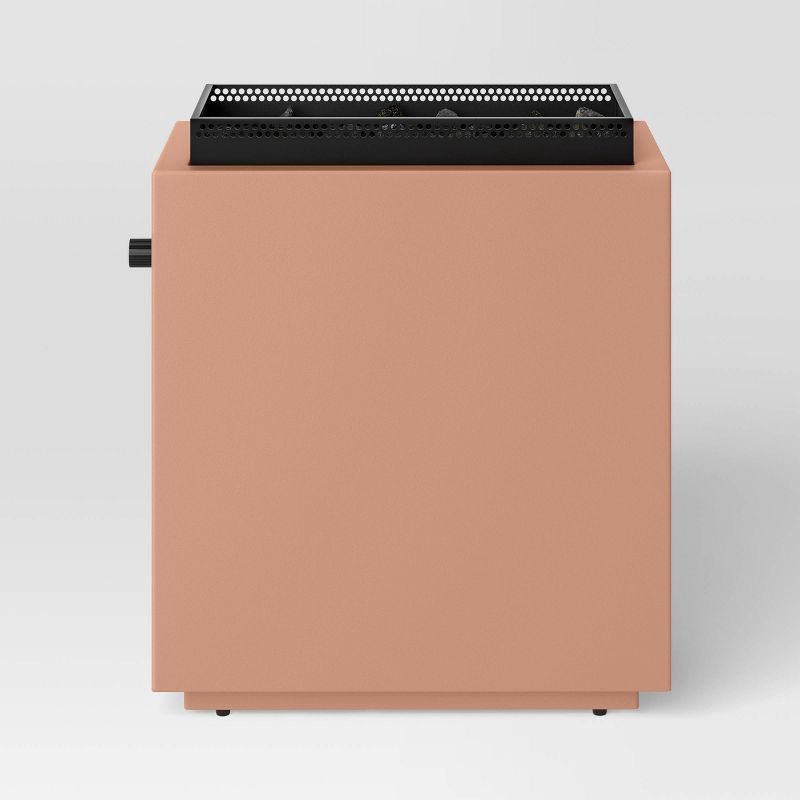 slide 3 of 6, 1lb Rectangular Fire Pit Terracotta - Room Essentials™, 1 lb