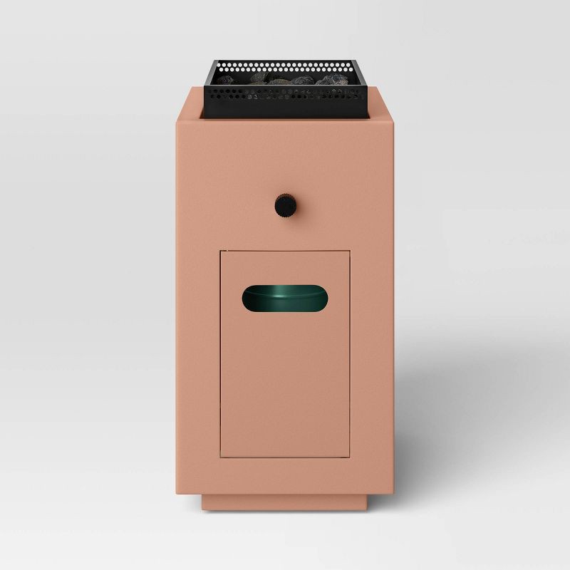 slide 1 of 6, 1lb Rectangular Fire Pit Terracotta - Room Essentials™, 1 lb