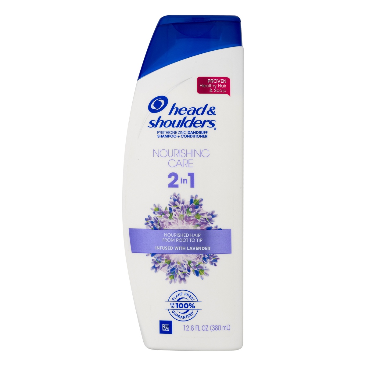 slide 1 of 3, Head & Shoulders Shampoo + Conditioner, Dandruff, 2 In 1, Nourishing Care, With Lavender, 12.8 oz