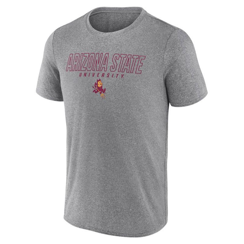 NCAA Arizona State Sun Devils Men's Heather Poly T-Shirt - M | Shipt