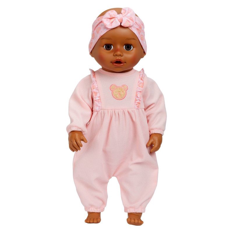 slide 1 of 7, BABY Born Learn to Walk Baby Doll Harper - Dark Brown Eyes, 1 ct