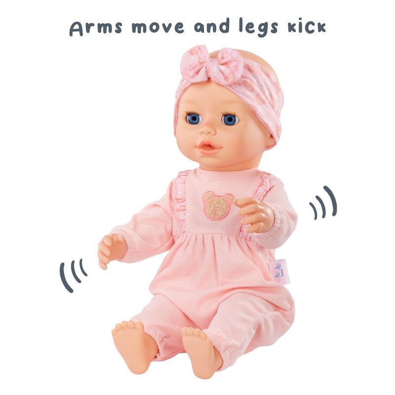 slide 5 of 7, BABY Born Learn to Walk Annabell Doll - Blue Eyes: PVC Material, Outfit Included, Educational Infant Toy, 1 ct
