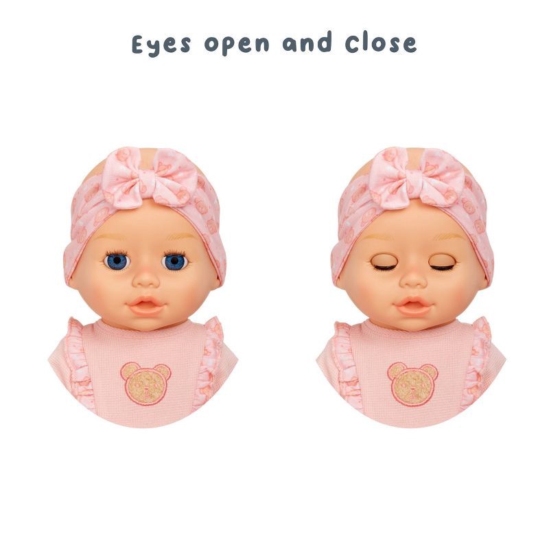 slide 6 of 7, BABY Born Learn to Walk Annabell Doll - Blue Eyes: PVC Material, Outfit Included, Educational Infant Toy, 1 ct