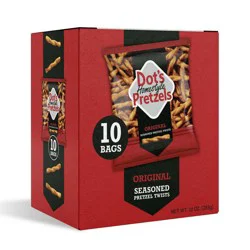 Dot's Homestyle Pretzels Original Twists Snack Multipack - 10oz/10ct